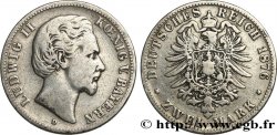 GERMANIA - BAVIERIA 2 Mark Louis II  1876 Munich