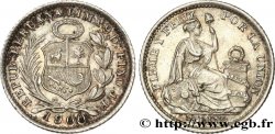 PÉROU 1/2 Dinero 1900 Lima