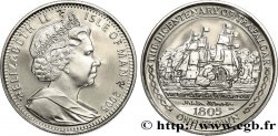 ÎLE DE MAN 1 Crown Proof Bataille de Trafalgar : Bataille du Cap Saint-Vincent 2005 