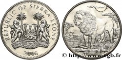SIERRA LEONE 1 Dollar Proof lion 2006 Pobjoy Mint