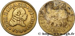 SPAIN - FERDINAND VI 1/2 Escudo  1748 Madrid 