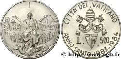 VATICAN ET ÉTATS PONTIFICAUX 500 Lire Jean-Paul II année sainte 1984 Rome