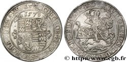 ALLEMAGNE - MANSFELD-EISLEBEN Thaler 1578 Grafschaft TTB+ 