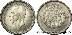 SUÈDE 1 Krona Gustave V 1946 