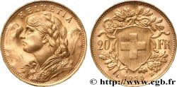 GOLD, PALLADIUM & PLATINUM INVESTMENT 20 Francs or &nbsp;Vreneli&nbsp;  1935 Berne