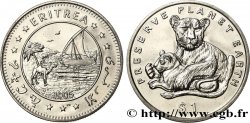 ERITREA 1 Dollar Proof Lions 1995 Pobjoy Mint