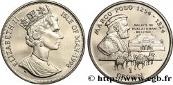 INSEL MAN 1 Crown Proof Marco Polo 1998 Pobjoy Mint