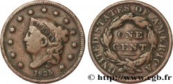 ÉTATS-UNIS D AMÉRIQUE 1 Cent Liberté “Matron Head” 1835  TB 