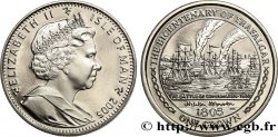 ÎLE DE MAN 1 Crown Proof Bataille de Trafalgar : Bataille de Copenhague 2005 Pobjoy Mint
