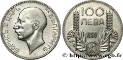 BULGARIEN 100 Leva Boris III 1937 Kremnica fVZ 