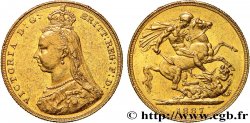 INVESTMENT GOLD 1 Souverain “buste du jubilé” 1887 Londres