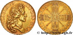 ANGLETERRE - GUILLAUME III 5 Guinées 1701 Londres