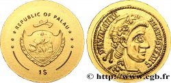 PALAU 1 Dollar série monnaies romaines : monnaie de Valentinien 2012 
