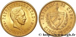 CUBA 5 Pesos 1915 Philadelphie