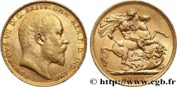 GOLD-, PALLADIUM- UND PLATIN-INVESTITIONEN 1 Souverain Edouard VII 1909 Londres SS 