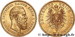 GERMANY - PRUSSIA 10 Mark Frédéric III  1888 Berlin