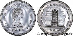 KANADA 1 Dollar Jubilé d’Elisabeth II 1977 