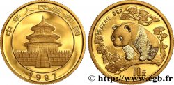 CHINA 10 Yuan Panda “Large date” 1997 