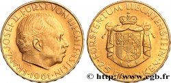 LIECHTENSTEIN 25 Franken François-Joseph II 1961 