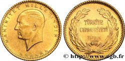 TURQUIE 25 Kurush or Kemal Ataturk 1923 An 40 (1962) Ankara TTB 