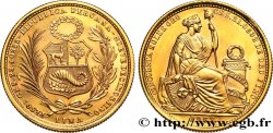 PÉROU - RÉPUBLIQUE 50 Soles liberté assise 1962 Lima SUP 