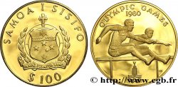 SAMOA 100 Tala Proof JO de Moscou Proof 1980 
