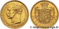 DANEMARK 20 Kroner Frédéric VIII 1911 Copenhague SUP 