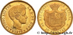 ESPAGNE 20 Pesetas Alphonse XIII 1899 Madrid