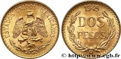 MESSICO 2 Pesos or 1945 Mexico