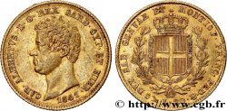 ITALIE - ROYAUME DE SARDAIGNE 20 Lire Charles-Albert 1841 Gênes TTB 