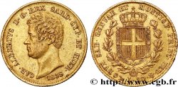 ITALY - KINGDOM OF SARDINIA 20 Lire Charles-Albert 1838 Gênes