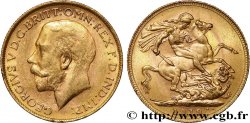 INVESTMENT GOLD 1 Souverain Georges V 1919 Perth