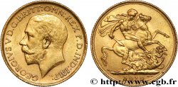 INVESTMENT GOLD 1 Souverain Georges V 1919 Sydney