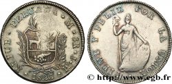 PERú 8 Reales 1825 Lima BC+ 