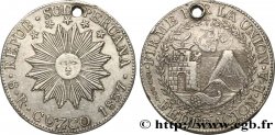 PÉROU 8 Reales  1837 Cuzco TTB 
