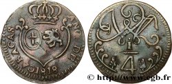 VENEZUELA 1/4 Real Province de Caracas  1818  XF 