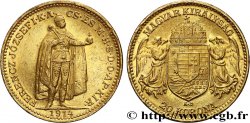 HONGRIE 20 Korona or François-Joseph Ier 1914 Kremnitz SPL 