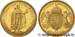 HONGRIE 20 Korona or François-Joseph Ier 1892 Kremnitz SUP 