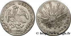 MEXIKO 8 Reales 1863 San Luis Potosi fVZ 