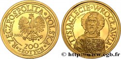 POLOGNE 200 Zlotych Proof Millénaire de Wrocław 2000  SPL 
