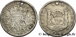 GUATEMALA 8 Reales CHARLES III 1768 Guatemala TTB 