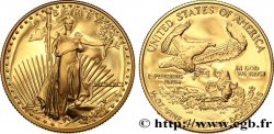 ÉTATS-UNIS D AMÉRIQUE 1/2 once ou 25 Dollars Proof 1991 Philadelphie