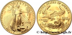 UNITED STATES OF AMERICA 1/2 once ou 25 Dollars Proof 1992 Philadelphie