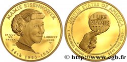 UNITED STATES OF AMERICA 10 Dollars “First Spouse” Proof Mamie Eisenhower 2015 West Point