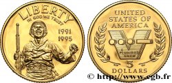 UNITED STATES OF AMERICA 5 Dollars Proof 50e anniversaire de la Seconde Guerre Mondiale 1991-1995 1993 West Point