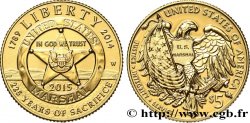 ÉTATS-UNIS D&nbsp;AMÉRIQUE 5 Dollars Proof US Marshal 2015 West Point SPL 