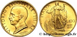 ITALIE 100 Lire, an XI 1933 Rome