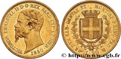 ITALY - KINGDOM OF SARDINIA 20 Lire Victor-Emmanuel II 1850 Turin