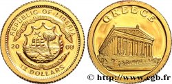 LIBERIA 12 Dollars Proof Grèce 2008 