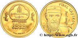 MONGOLIA 1000 Tögrög Proof Fidel Castro 2017 